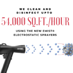 Electrostatic Spray cleaning
